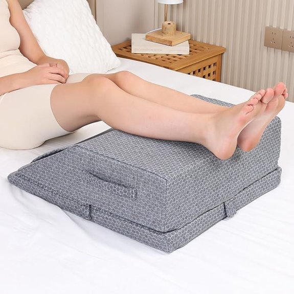 Adjustable Leg Pillow for Post-Surgery Pain Relief