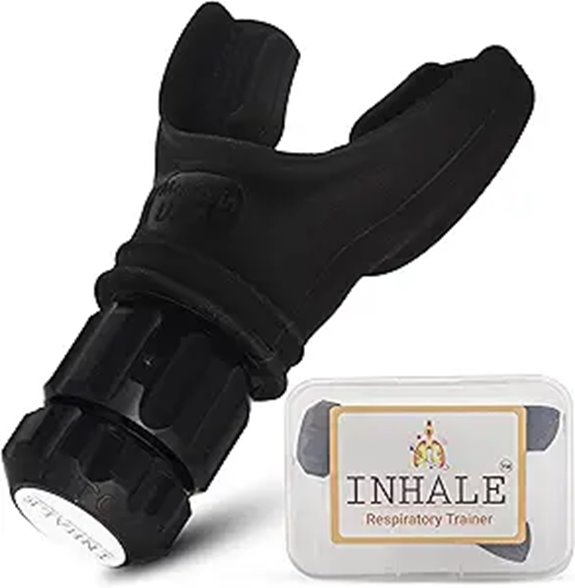 Inhale Respiratory Trainer with Adjustable Resistance