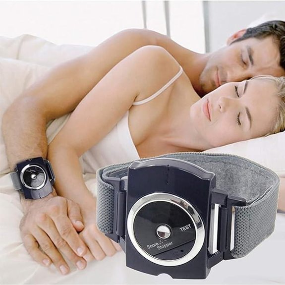Anti-Snoring Sleep Monitor Wristband with Adjustable Modes