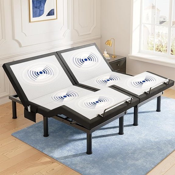 Tami T600 Adjustable Split King Bed Frame