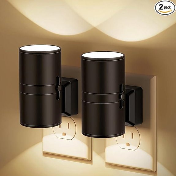 Dimmable Wall Night Lights 2 Pack