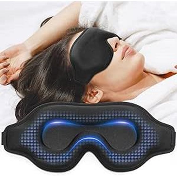 Weighted Sleep Mask with Adjustable Strap