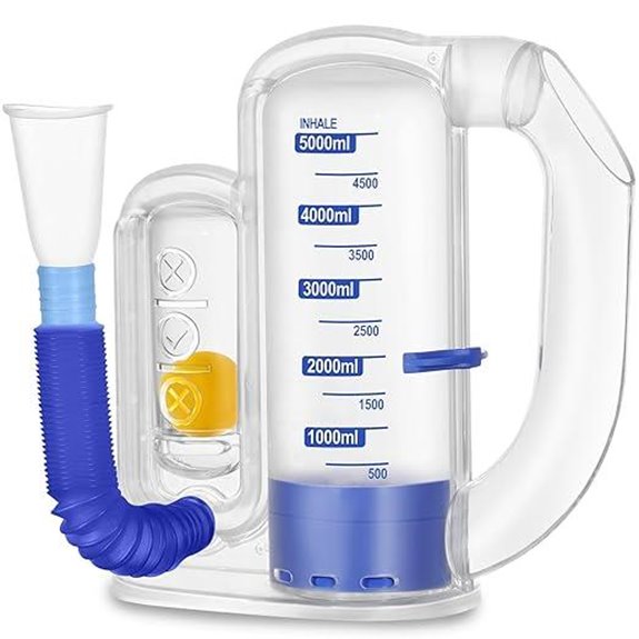 Incentive Spirometer for Adults with 5000ml Capacity
