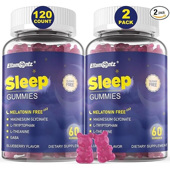 Sleep Aid Gummies for Adults with Magnesium & Herbs