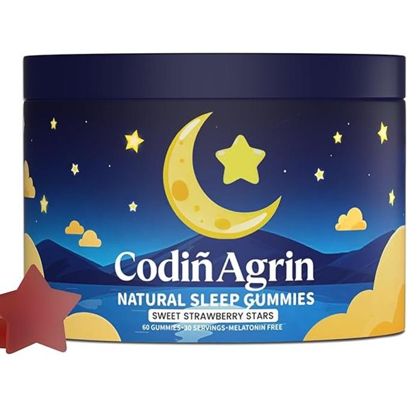 Natural Sleep Gummies for Adults (60 Count)