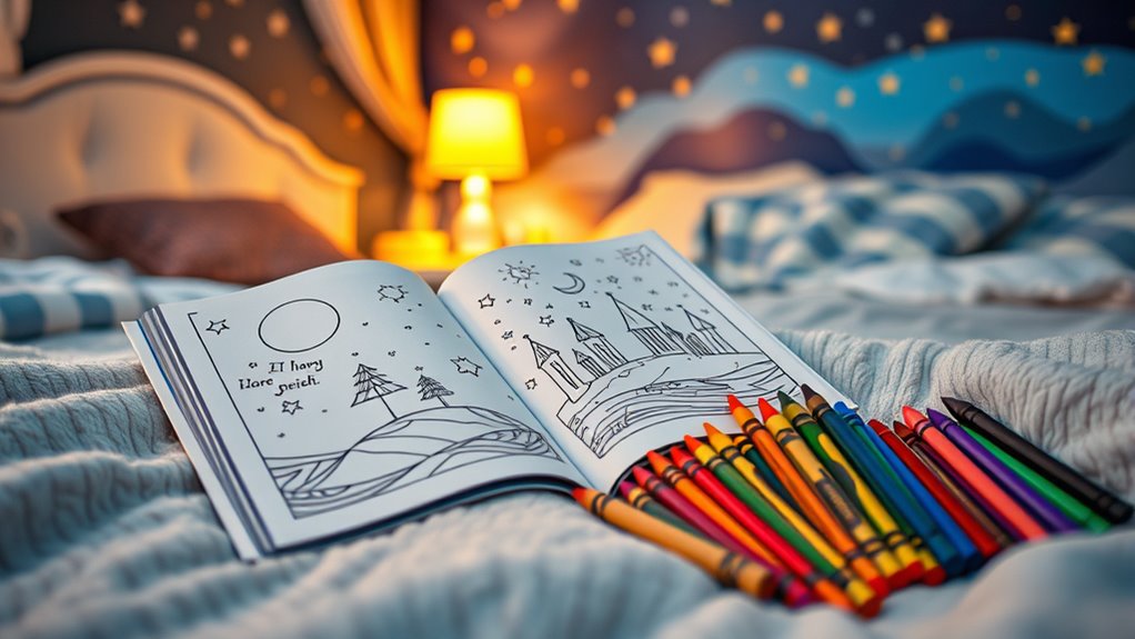 age appropriate calming pages