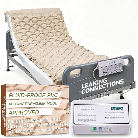 Alternating Air Pressure Mattress Pad for Bed Sore Prevention