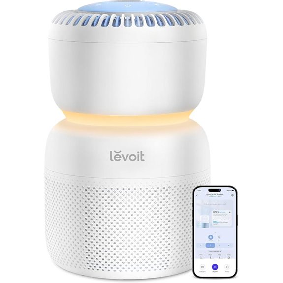 LEVOIT Air Purifier with HEPA and Night Light