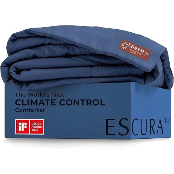 ESCURA Climate Control Comforter for All Seasons
