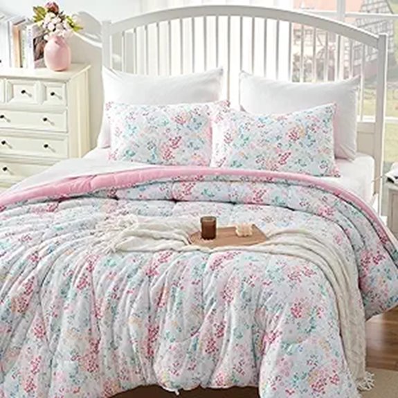 Sleep Zone All-Season Knitted Comforter Set Queen