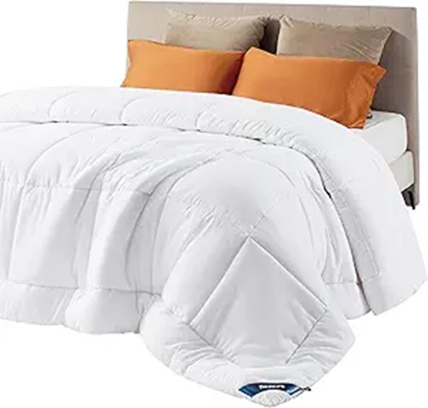 Bedsure Queen Duvet Insert with Tabs All-Season Comforter