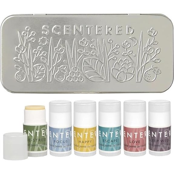 Scentered Aromatherapy Gift Set with Essential Oil Balms