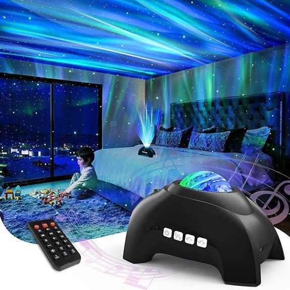 AIRIVO Aurora Projector with Music & Night Light