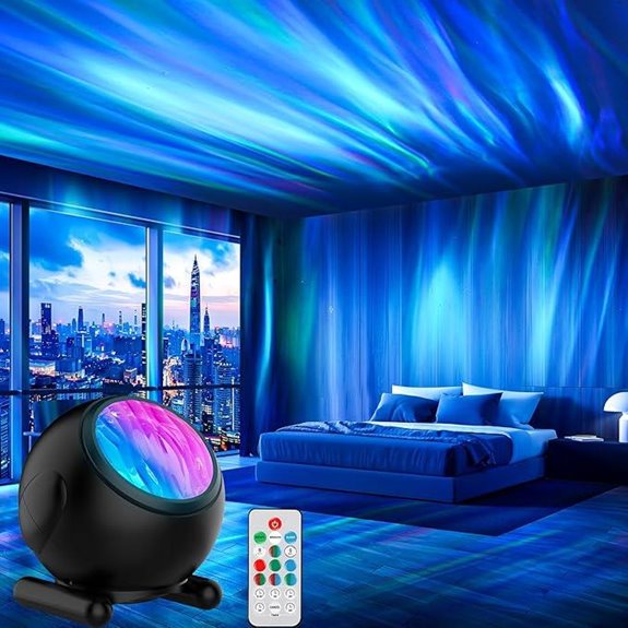 aurora night light remote