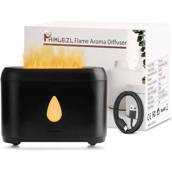 Ultrasonic Essential Oil Diffuser with Auto-Off