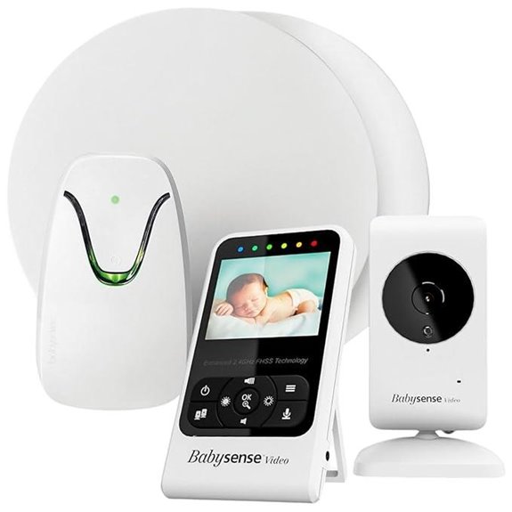 Babysense Video & Breathing Motion Monitor Bundle