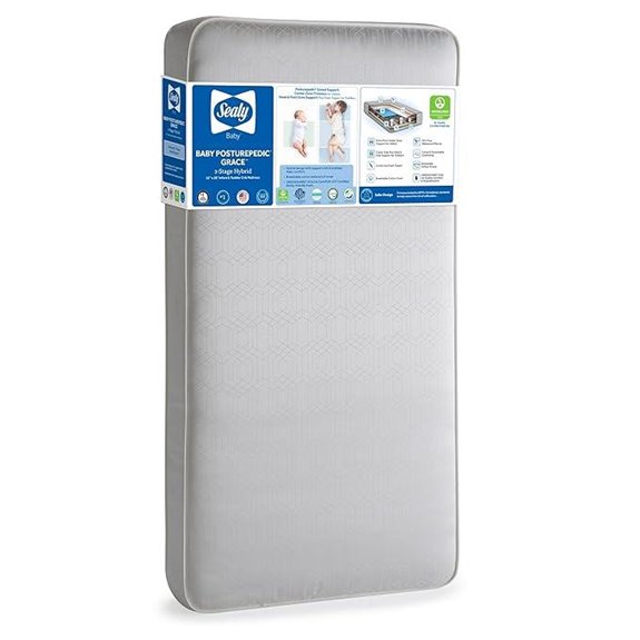 Sealy Baby Posturepedic Grace Hybrid Crib Mattress