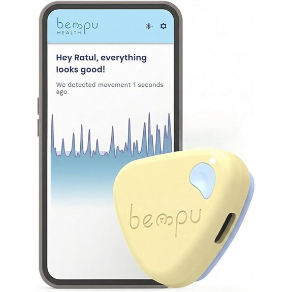 Bellybutton Baby Movement Monitor with App Alerts