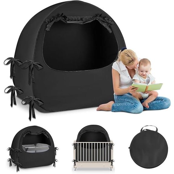 Blackout Tent for Pack N Play Baby Sleep Cover