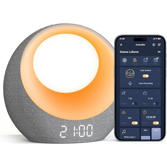 Gianna Baby Sound Machine with Lights & App Control