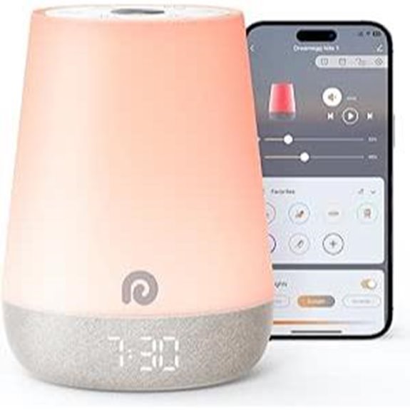 Dreamegg Baby Sound Machine with Night Light & App