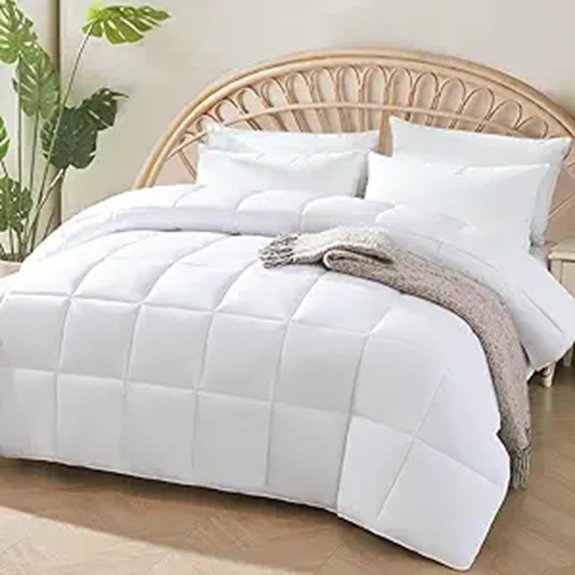 Bamboo Viscose Queen Comforter with Corner Tabs