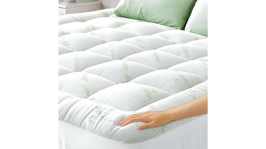 bamboo viscose mattress topper