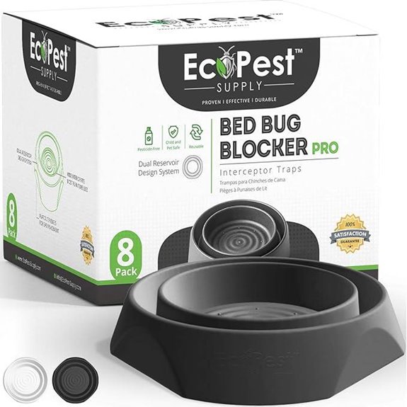 ECOPEST Bed Bug Interceptors (8 Pack)