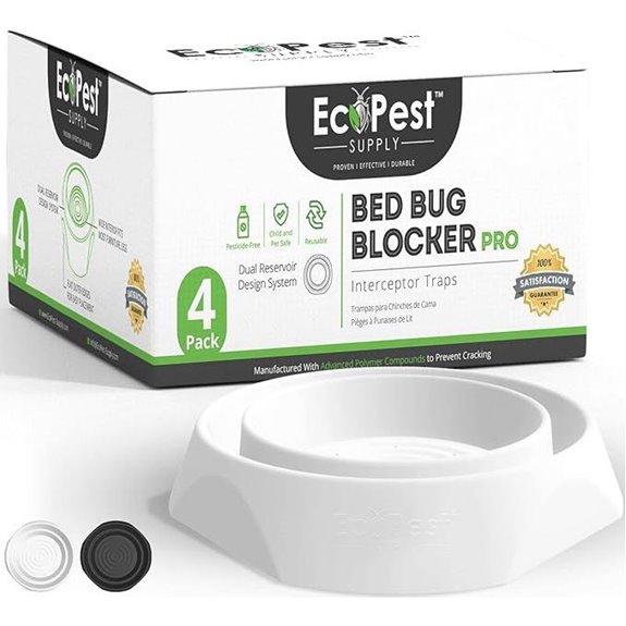 Bed Bug Interceptors 4 Pack | Insect Trap