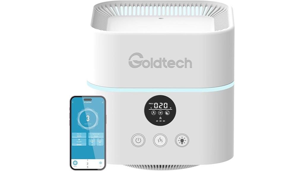 bedroom air purifier humidifier