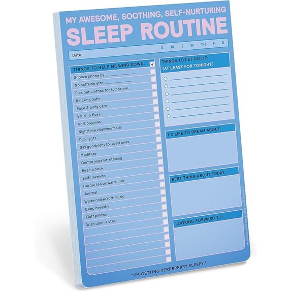 Sleep Routine Pad & Checklist (Knock Knock 6x9)