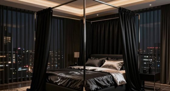 best blackout canopy curtains