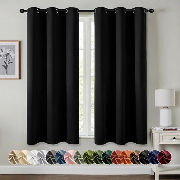 MIULEE Blackout Curtains for Bedroom and Living Room