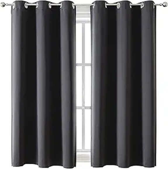 ChrisDowa Blackout Curtains for Bedroom & Living Room