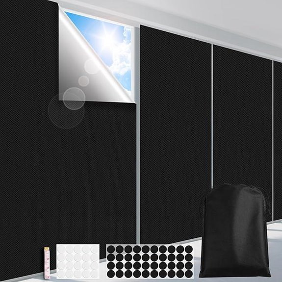 Blackout Curtains for Bedroom and Travel Windows