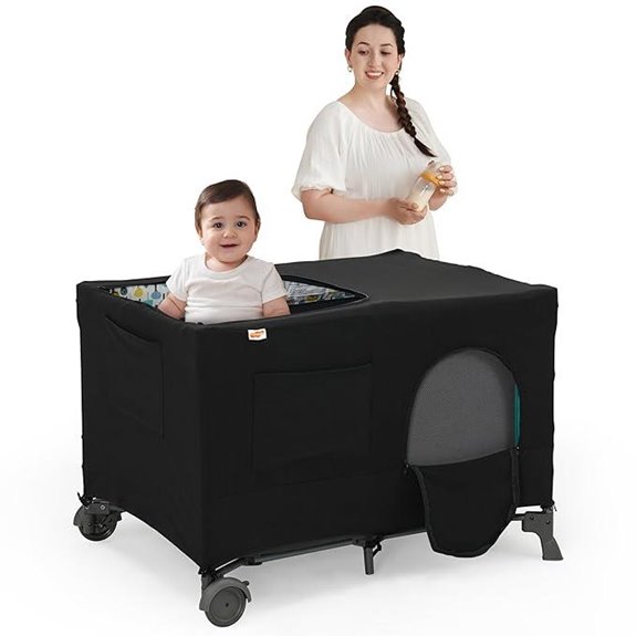 Pamo Babe Blackout Cover for Pack and Play