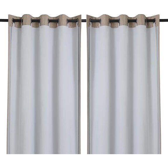 Chyhomenyc Blackout Curtain Liners 2 Panels 84 Inch