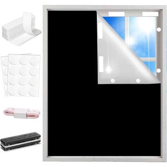 blackout curtain size