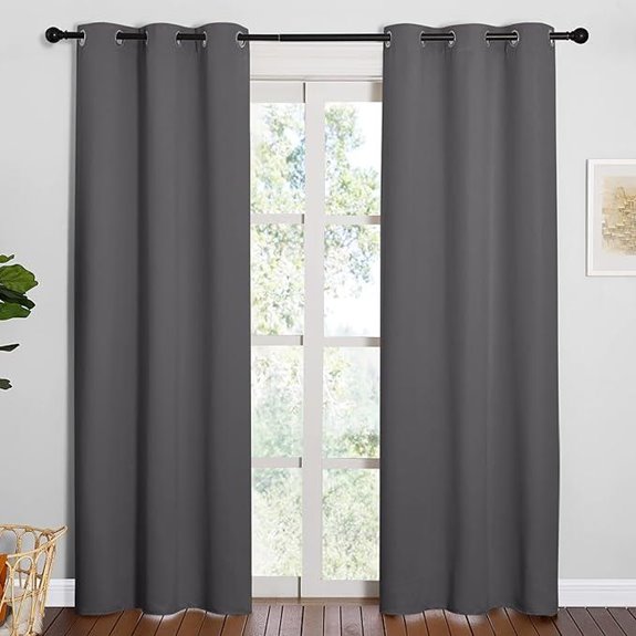 NICETOWN Blackout Curtains 84 Room Darkening Drapes