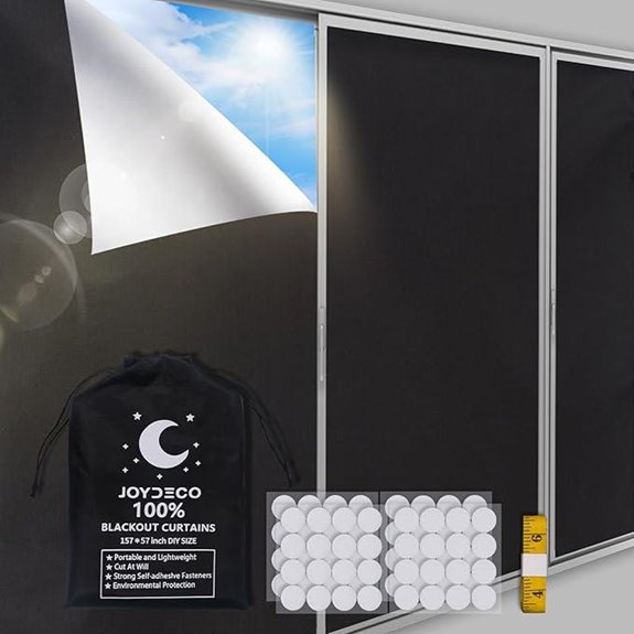 Joydeco Blackout Shades for Windows and Travel