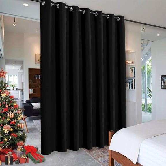 blackout thermal curtain panel