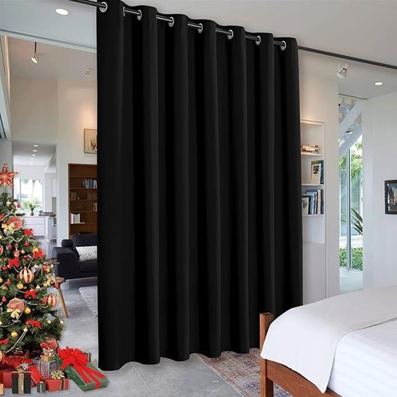 RYB HOME Blackout Thermal Insulated Curtain Panel