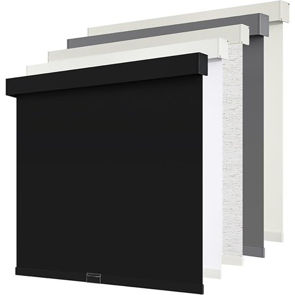 Blackout Roller Shades for Windows 20 x 72