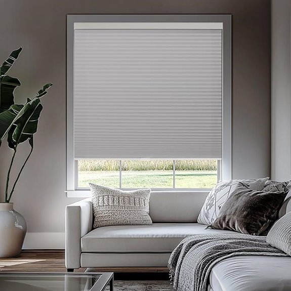 Chicology Cordless Blackout Window Shades Evening Mist