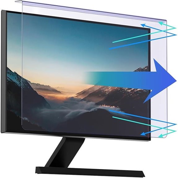 Blue Light Screen Protector for 24-Inch Monitors