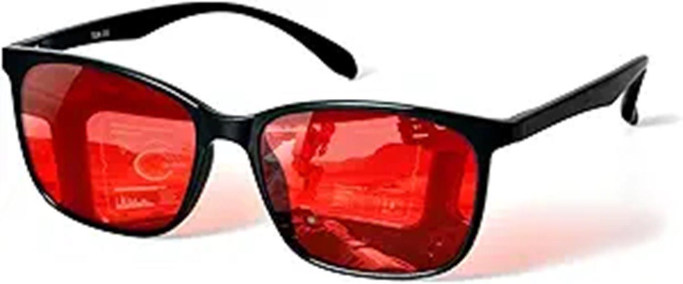 TIJN Blue Light Blocking Sleep Glasses for Men Women