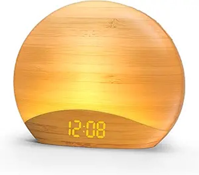 Reacher Sunrise Alarm Clock with Bluetooth & FM Radio