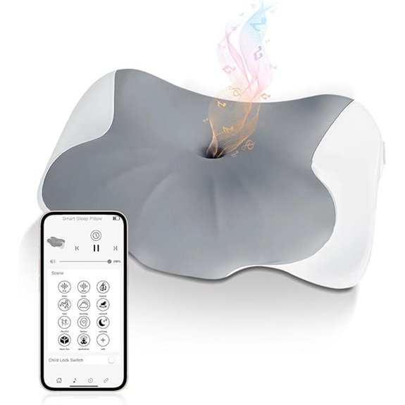 Hopihe Bluetooth Sound Pillow for Neck Pain Relief