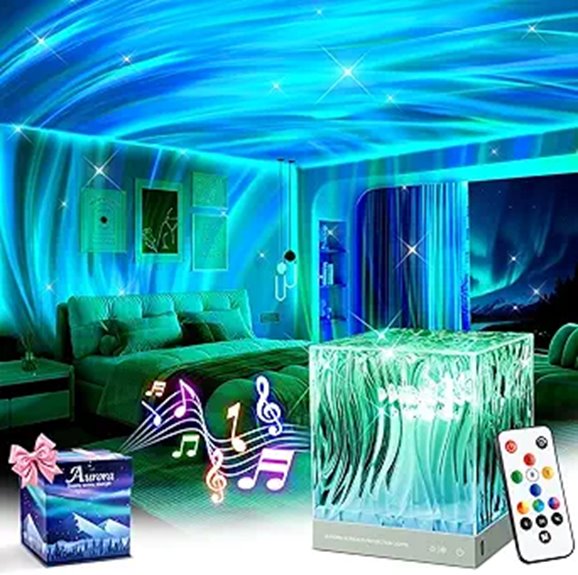 Northern Lights Bluetooth Projector with RGB Lights