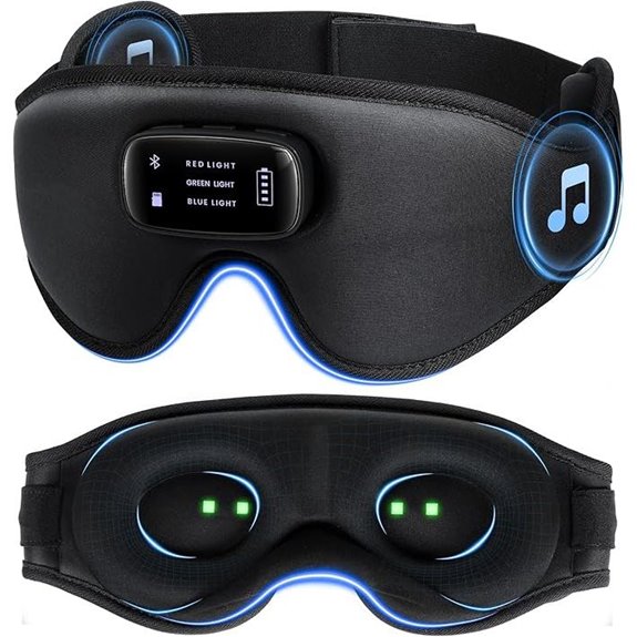 LC-dolida Bluetooth Sleep Mask with White Noise